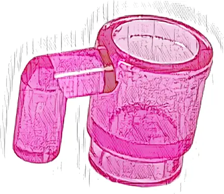 Minifigure, Utensil Cup