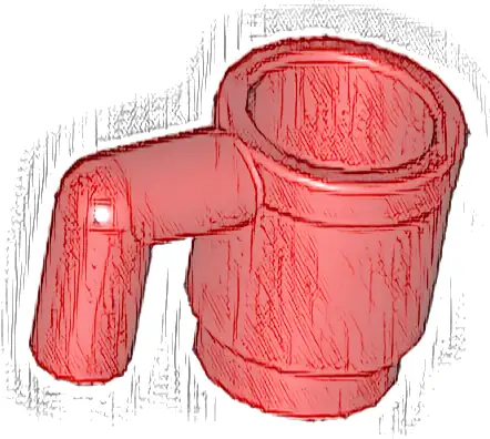 Minifigure, Utensil Cup