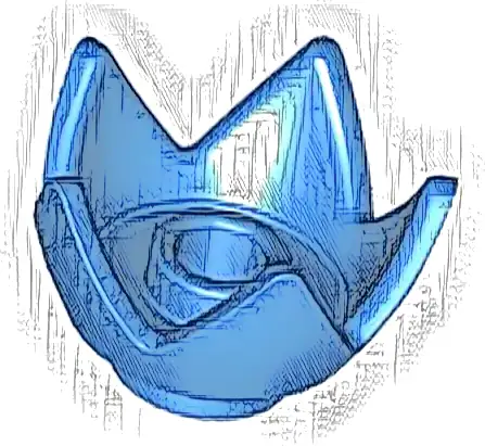 Minifigure, Headgear Crown Eggshell with 5 Points and Center Stud