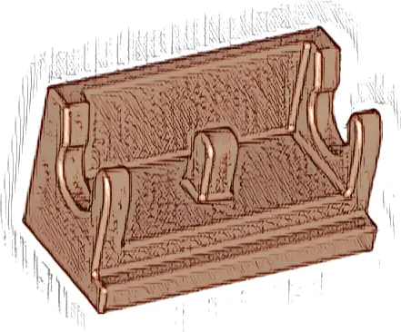 Hinge Brick 1 x 2 Base