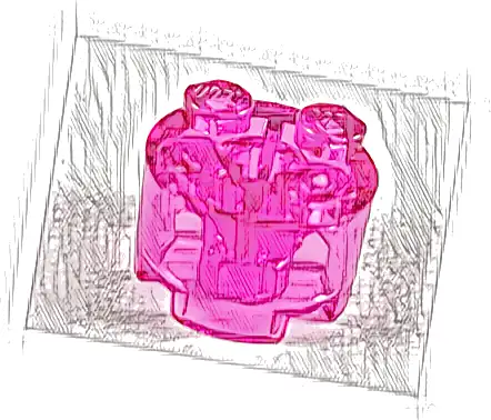 Brick, Round 2 x 2 with Axle Hole