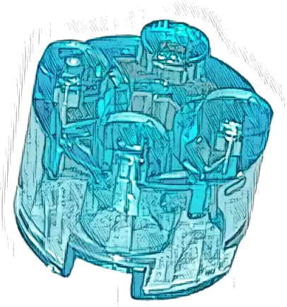 Brick, Round 2 x 2 with Axle Hole