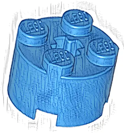 Brick, Round 2 x 2 with Axle Hole