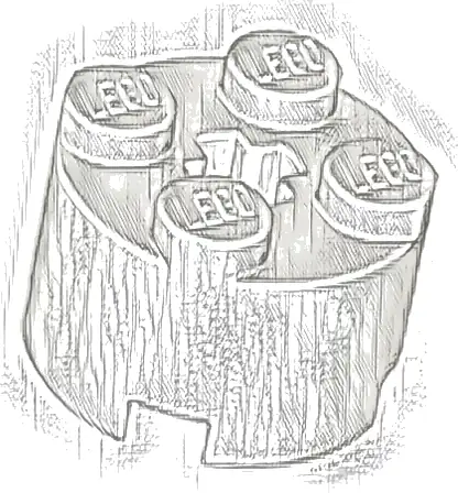 Brick, Round 2 x 2 with Axle Hole