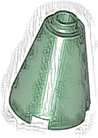 Cone 2 x 2 x 2 - Open Stud