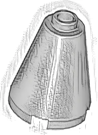 Cone 2 x 2 x 2 - Open Stud