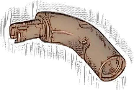 Arm Long with Technic Pin and Pin Hole