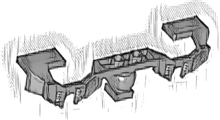 Train Motor 9V Decorative Side with Open Hub Points (fits RC Train Motor) - Smooth Ends