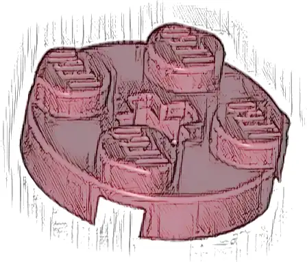 Plate, Round 2 x 2 with Axle Hole