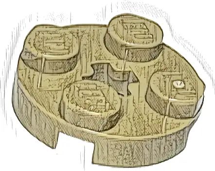 Plate, Round 2 x 2 with Axle Hole