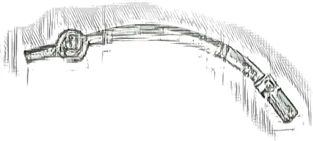 Bar Curved with Axle 1L and 1 x 1 Round Plate End