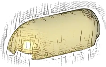 Slope, Curved 1 x 4 with Rounded Ends