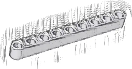 Technic, Liftarm Thick 1 x 9