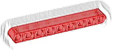 Technic, Liftarm Thick 1 x 9