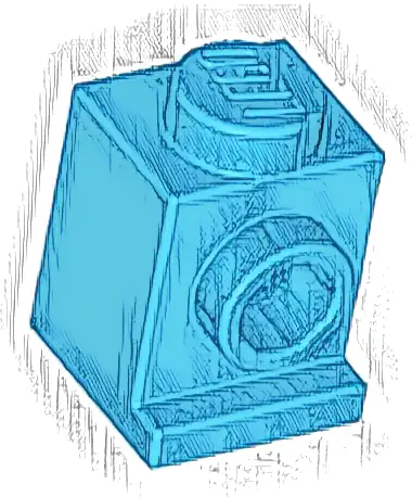 Brick, Modified 1 x 1 with Headlight