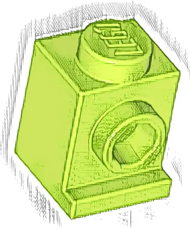 Brick, Modified 1 x 1 with Headlight