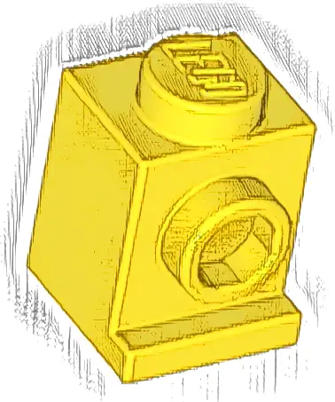 Brick, Modified 1 x 1 with Headlight