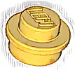Część LEGO® 4073 Płytka, Okrągła 1 x 1