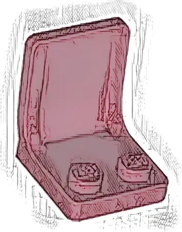 Minifigure, Utensil Seat / Chair 2 x 2