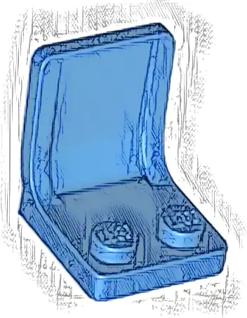 Minifigure, Utensil Seat / Chair 2 x 2