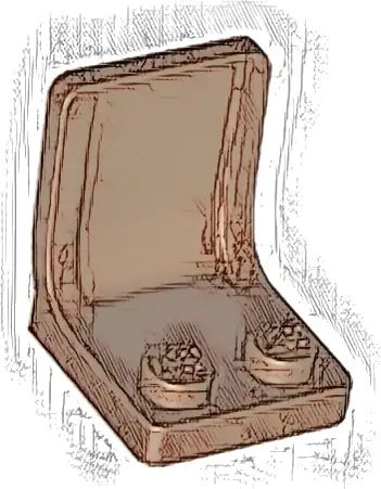 Minifigure, Utensil Seat / Chair 2 x 2