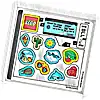 Część LEGO® 40817stk01 Arkusz naklejek do zestawu 40817 - (10111565/6529372)