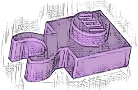 Plate, Modified 1 x 1 with Open O Clip Thick (Vertical Grip)