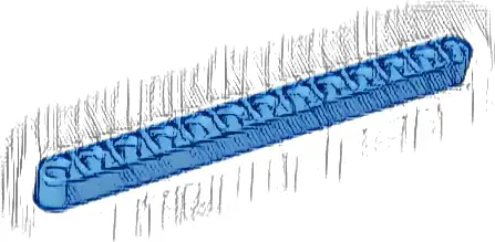 Technic, Liftarm Thick 1 x 13