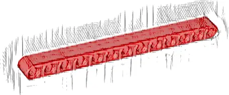 Technic, Liftarm Thick 1 x 13