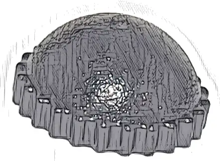 Minifigure, Headgear Cap, Knit