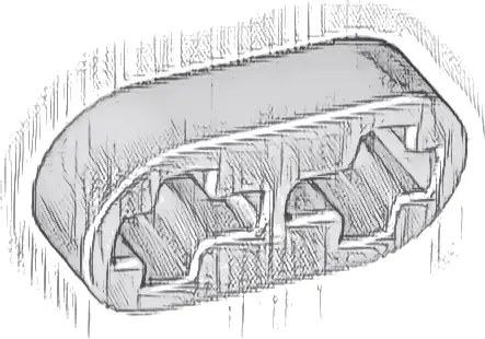 Technic, Liftarm Thin 1 x 2 - Axle Holes