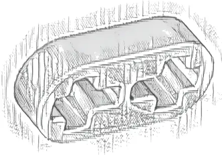 Technic, Liftarm Thin 1 x 2 - Axle Holes