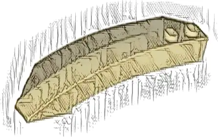 Wedge 8 x 3 x 2 Open Right