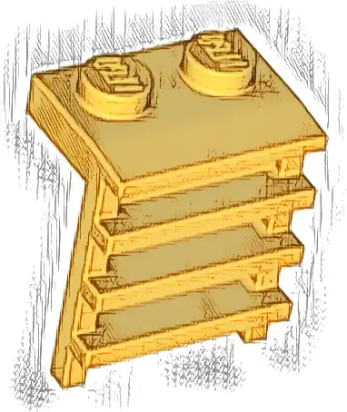 Ladder 1 1/2 x 2 x 2