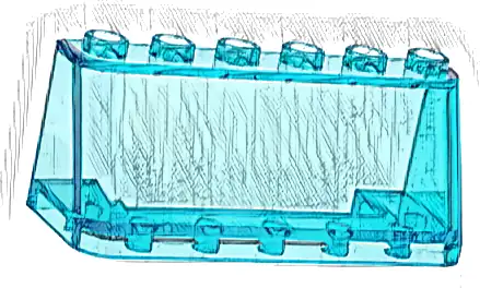 Windscreen 2 x 6 x 2