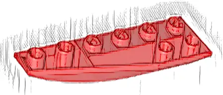 Wedge 6 x 2 Inverted Left