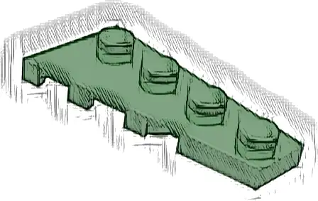 Wedge, Plate 4 x 2 Right