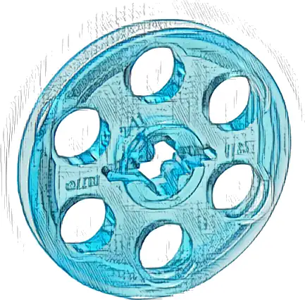 Technic Wedge Belt Wheel (Pulley)