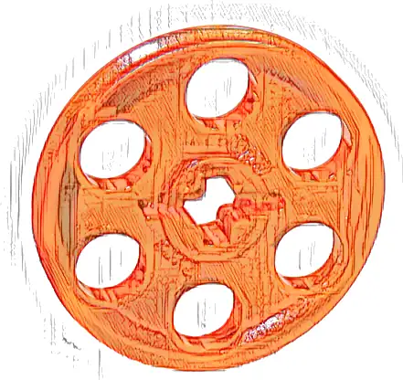 Technic Wedge Belt Wheel (Pulley)