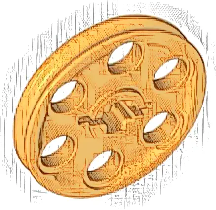 Technic Wedge Belt Wheel (Pulley)