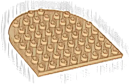 Plate, Round 8 x 8 Rounded End