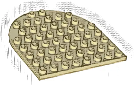 Plate, Round 8 x 8 Rounded End