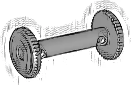 String Reel 2 x 4 x 2 Drum