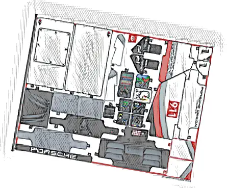 Sticker Sheet for Set 42096, Sheet 2 - (49748/6255104)