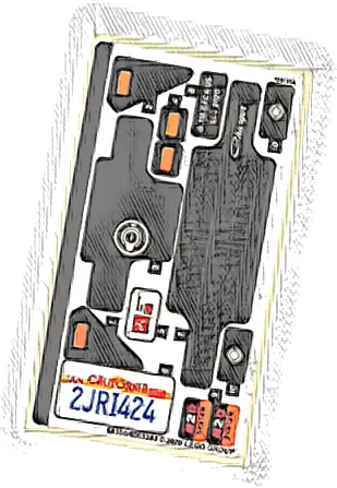 Sticker Sheet for Set 42111 - (68300/6303283)