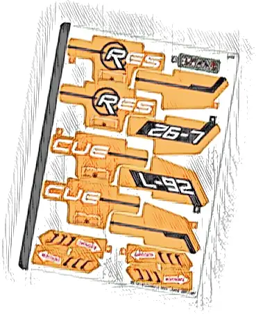 Sticker Sheet for Set 42120 - (72183/6323403)