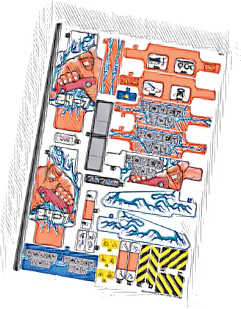 Sticker Sheet for Set 42128 - (77597/6338466)