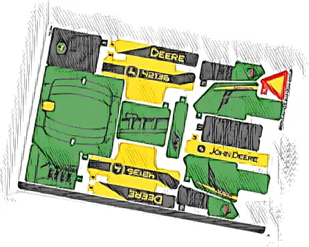 Sticker Sheet for Set 42136 - (80226/6362703)