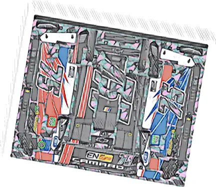 Sticker Sheet for Set 42153, Holographic Mirrored - (10104745/6449758)