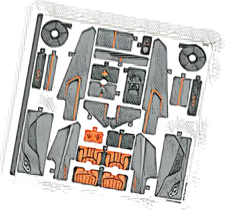 Sticker Sheet for Set 42173 - (10105329/6462842)